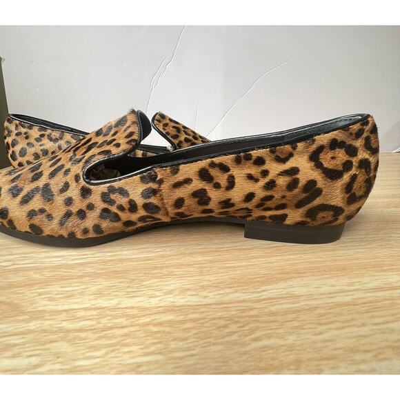 Alfani Oceanaa Step N Flex Leopard Cheetah Print Calf Hair Loafers Flats SZ 7.5M - Picture 12 of 15